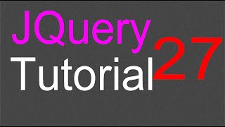 jQuery Tutorial for Beginners - 27 - Datepicker options