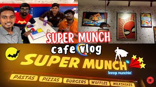 Marvel and DC super Heroes Themed Cafe in chennai | Super Munch cafe Ashok nagar | | I AM RUBESH |