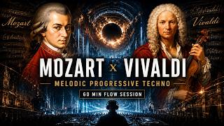 Mozart x Vivaldi | Melodic Progressive Techno | 60 Min Flow Session