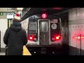 ᴴᴰ⁶⁰ ᴴᴰᴿ nyc subway church av bound r160b alstom g train @ bedford nostrand avs