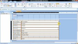 Creating forms using the form command button