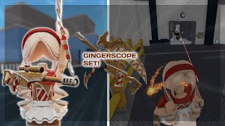 Playing MM2 with GINGERSCOPE SET (Murder mystery 2)