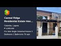 Carmel Ridge Residential Estate House & Lot for Sale in Calamba Laguna