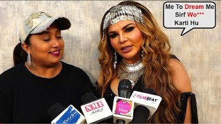 😍🤪 Rakhi Sawant Double Meaning Talks In front of Media @ Her New Song Launch DREAM MEIN ENTRY,