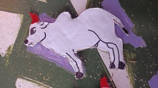 how to make a paper Bull 🐂 craft / how to make an OX / DIY paper craft #shorts #viralvideo