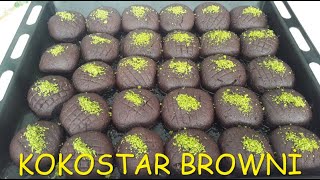 🔊PASTANEDE BİLE BÖYLESİNİ BULAMAZSINIZ❕ KOKOSTAR BROWNİ😋TARİFİ