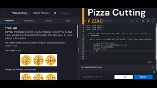 CodeChef Pizza Cutting Problem Solution || #PIZZAC #coding #codechef #codechefsolution #starters104