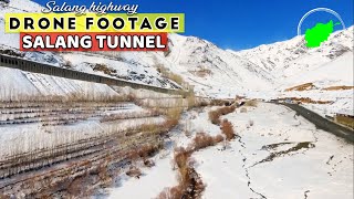 Salang Tunnel | Drone Footage | Parwan | Afghanistan | Highway | 2020 | HD تونل و برف سالنگ