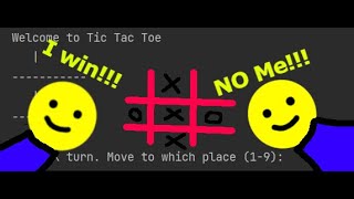 Two-Player Tic Tac Toe Python: Part 1