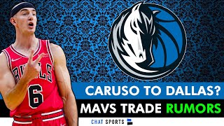 Mavericks Trading For Alex Caruso?  Latest On Pascal Siakam & Jerami Grant | Mavs Trade Rumors