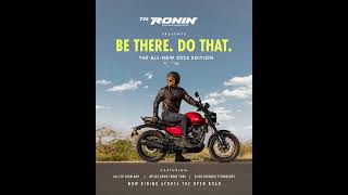 Hit the open road with the all-new TVS RONIN 2025 edition | #RideUnscripted