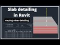 How to detail slab Reinforcement with varying rebar. Slab Rebar detailing in Revit.