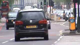 Metropolitan Police VW Sharan On Blues And Two's