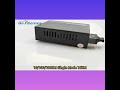 Gigabit Fiber Optic Media Converter 10/100/1000Mbps SC Singlemode Duplex Fiber Optic Converter 20km