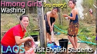 Hmong Children at Nong po Village Muang Fuang Laos | ວິຖີຊີວິດຊົນເຜົ່າມົ້ງທີ່ບ້ານໜອງປໍ|ເມືອງເຟືອງ.