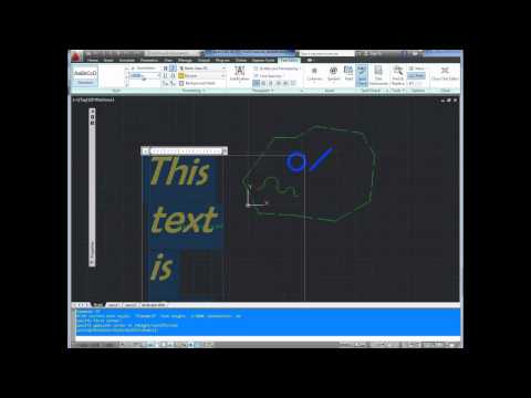 Autocad Tutorial; Basics Pt8 Add Text Using MText Autocad Tutorial; Basics Pt8 Add Text Using MText