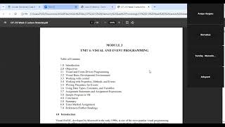cit213 (Elementary Data Processing) Lecture