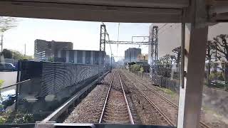 京急大師線1409f普通京急川崎行き川崎大師駅〜鈴木町駅間前面展望