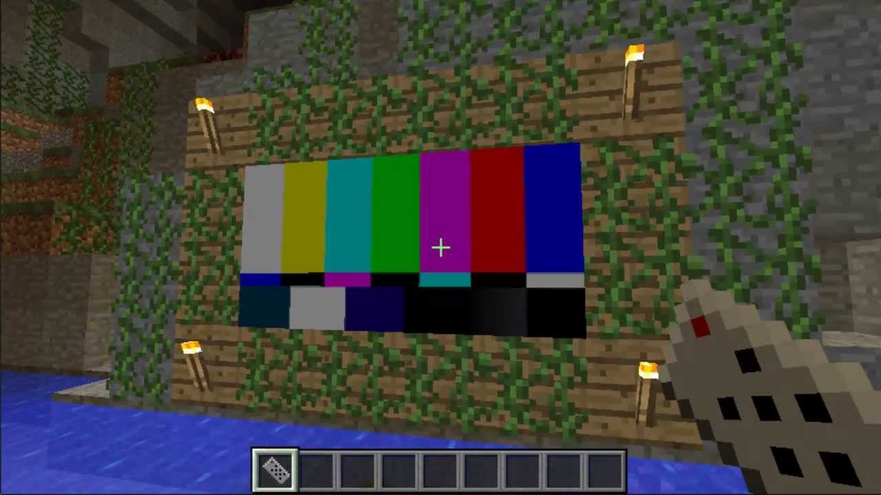 How To Make Working Tv Minecraft Youtube