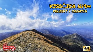 HIKING TRAILS | Visočica 1619m | Velebit - Croatia 4K