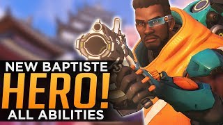 Overwatch: NEW Hero Baptiste Gameplay! - ALL Abilities Breakdown