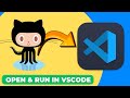 How to Open Github Project in Visual Studio Code | Pull Code from Github (2024)
