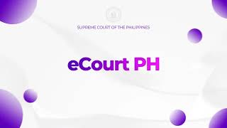 Introduction to eCourt PH