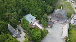 《空撮で見る西脇》❄播州成田山❄ 成田山法輪寺 史上初空撮映像！（付：東播染工（株）、オートバックス 西脇店