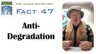 CWA Fact 47: Antidegradation