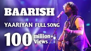 Baarish Yaariyan Full Video Song (Official) Sachin Jawale