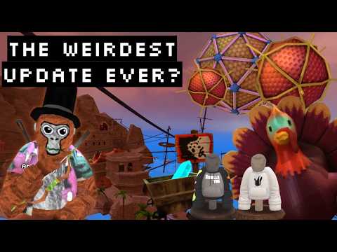 Gorilla Tags Weirdest Update Youtube