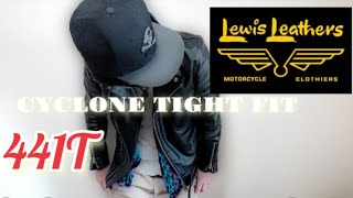 【Lewis Leathers(ルイスレザー)サイクロン/タイトフィット 441T】ダブルライダースジャケット ホースレザーの良さ 【私物紹介】