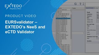 EXTEDO EURSvalidator - EXTEDO's NeeS and eCTD Validator