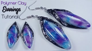 Polymer Clay Earrings Design Idea and Tutorial for Beginners / LoviCraft