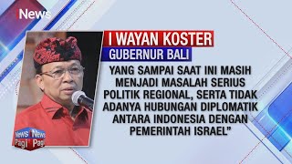 Gubernur I Wayan Koster Tolak Israel Bertanding Piala Dunia U-20 di Bali #iNewsPagi 22/03