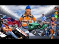 🏎️Racing Song for Kids 🏎️ Race Cars and Race Tracks🏎️