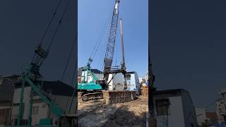 Construction of bored piles D800 #shorts #youtubeshorts #ytshorts #youtube #fyp #construction