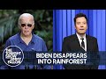 Biden Meanders into Amazon Rainforest, Americans Prepare for Trump's Looming Tariffs | Tonight Show