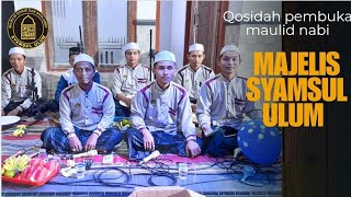 lagu pembuka maulid nabi,  MAJELIS SYAMSUL ULUM