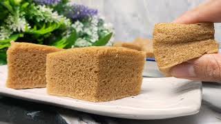 Ma Lai Gao (Brown Sugar Mara Sponge Cake)ขนมมาไลโกว เค้กนึ่งจีน สูตรนี้อร่อย เนื้อเหนียวนุ่ม