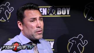 Oscar De La Hoya on mending the fence w/ Fernando Vargas - Talks LA Fight Club