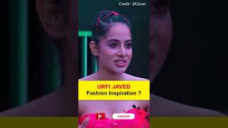 who is Urfi Javed Fashion inspiration ? 😨😨 #urfijaved