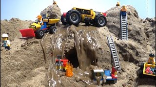 LEGO DAM BREACH - LEGO CITY MINING FIRE RESCUE