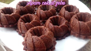 RESEPI APAM COKLAT KUKUS MUDAH SUKATAN CAWAN BY KAKSYA RBS