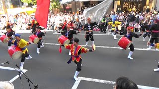 新宿エイサーまつり2023　15:45～①「地球兄弟」 琉球國祭り太鼓東京支部