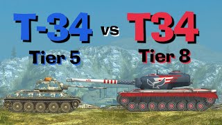 WOT Blitz Can T-34 Destroy T34