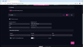 NDI Bridge Setup & Configure Host Mode for Streaming