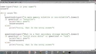 Python Tutorial 6 While loop