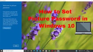 How to Set Picture Password in Windows 10 ? Windows 10 Par Photo Password Kaise use kare?| windows10