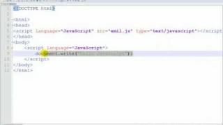 JavaScript Tutorial - 2 - Hello World